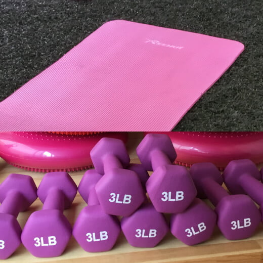 マット/ダンベル